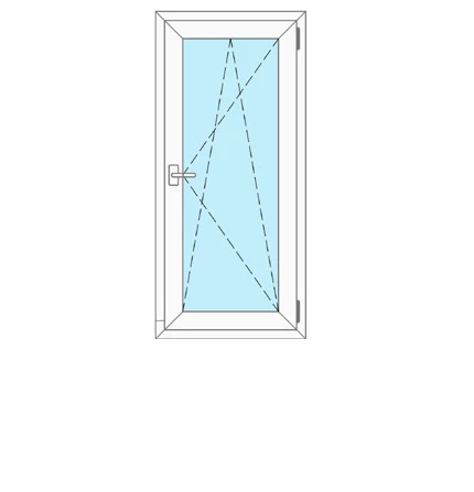 Одностворчатое окно  Exprof