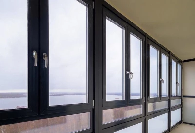 Окна премиум-класса на балконе